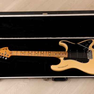 1980 Fender Stratocaster 25th Anniversary Model Vintage Guitar Pearl White w/ Case image 23