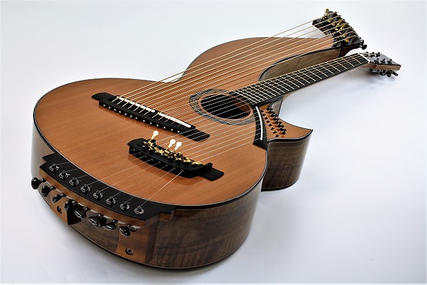 21 string online harp guitar