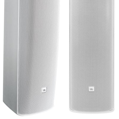 JBL CBT 1000 1500w White Swivel Wall Mount Line Array Column Speaker+Extension image 1