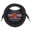 Pig Hog 20' 1/4" Instrument Cable (Woven Black)