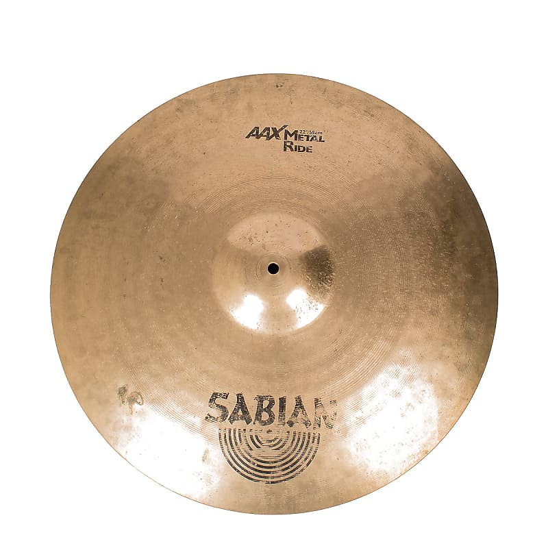 Sabian 22" AAX Metal Ride Cymbal 1993 - 2001 image 1
