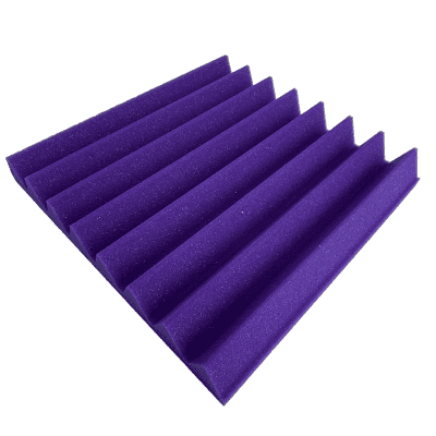 24 pack Pro-coustix Wedge Tiles Purple High quality uncompressed made in the UK image 2