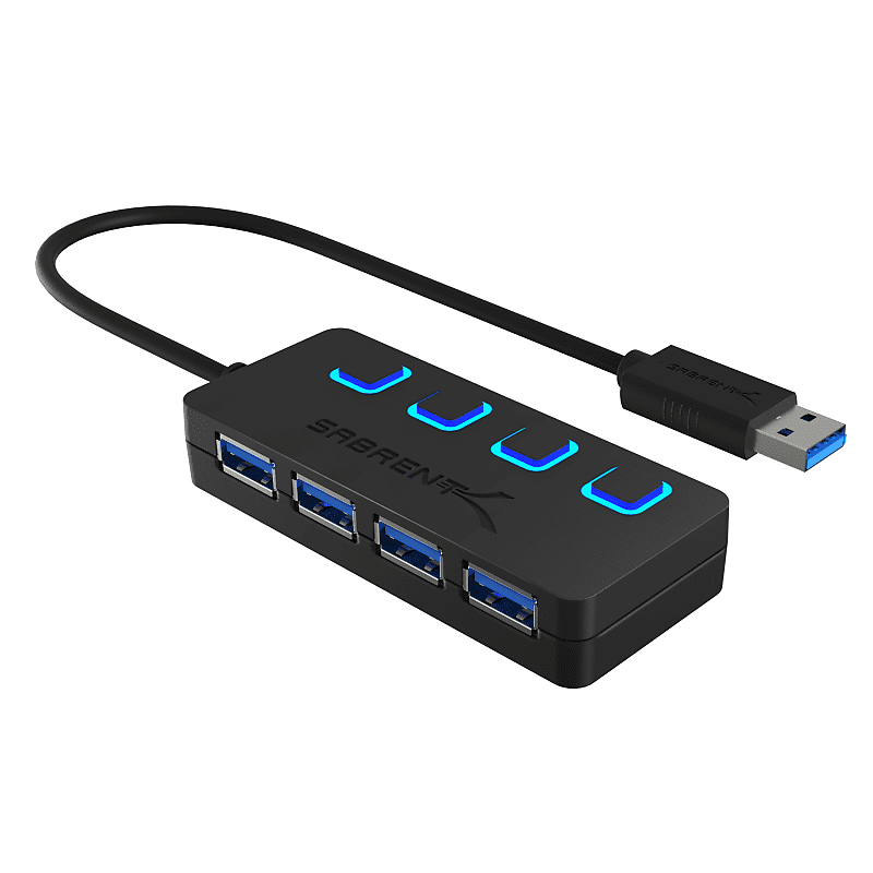 Sabrent 4-Port USB 3.0 Hub | Reverb