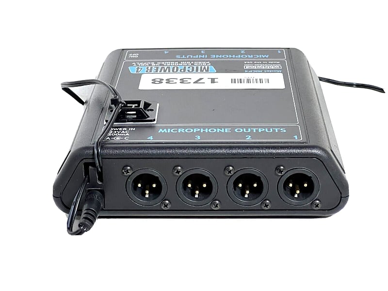 Whirlwind MICP4 4Channel 48V Phantom Power Supply 17338 Reverb