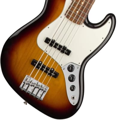Fender Player 5-String Jazz Bass, 3-Color Sunburst, Pau Ferro Fingerboard image 1
