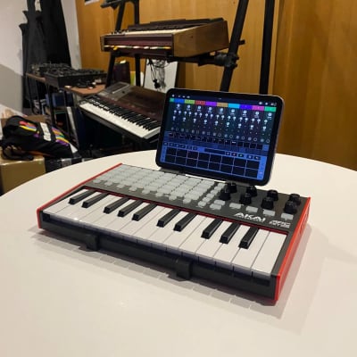 iPad iPhone Holder for Akai APC Key 25 Attach Your iPad tablet / iPhone Smartphone
