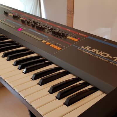 Roland Juno 106 ✅ 61-Key Programmable Polyphonic ✅RARE from ´80s✅ Synthesizer / Keyboard ✅ Cleaned & Full Checked✅ Roland Juno-106✅ Roland Juno 60  little Brother image 6