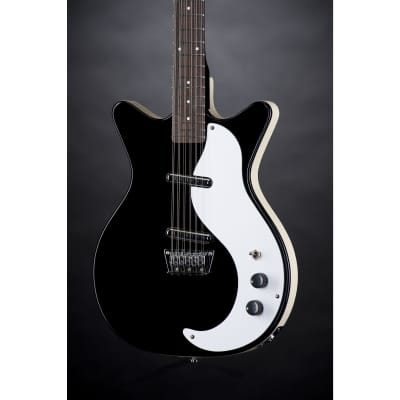 Danelectro '59 Double Cut 12-String BK Black - Electric Guitar Bild 4