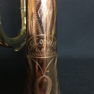 C.G. Conn Coprion Bell Trumpet Brass / Coprion image 6