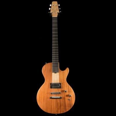 Ambler 2018 Hound Dog Guitar Natural Finish Pre-Owned image 3