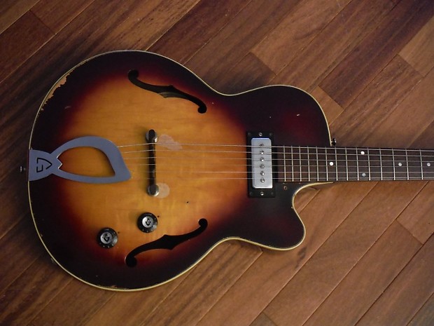 1964 Guild M65 Freshman 3/4 size Sunburst Made in Hoboken