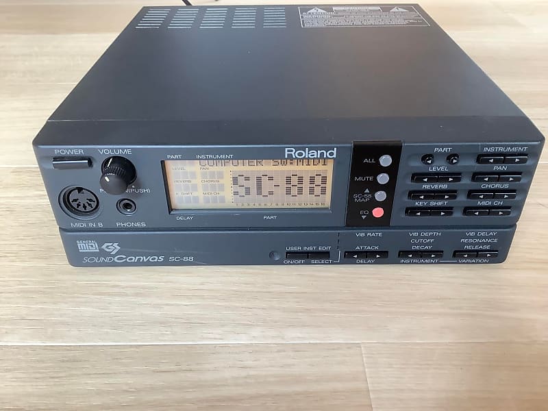 Roland Sound Canvas SC88 *The Retrogamers module* Reverb