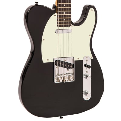 Vintage V20 Coaster Series Electric Guitar ~ Gloss Black image 2