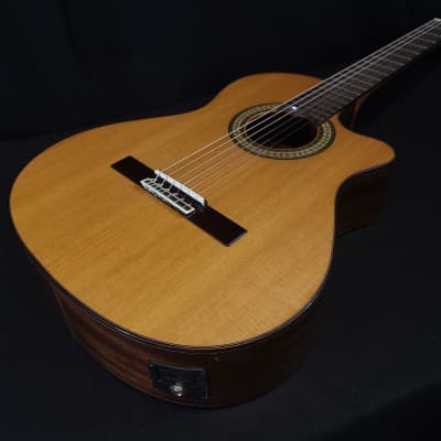 Alhambra 3C CW E1 Cutaway Acoustic Electric Classical Nylon String Guitar/Gig Bag image 1