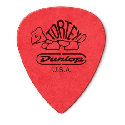 Dunlop Tortex TIII Picks, 0.50mm Gauge, Red, 12-pack image 2