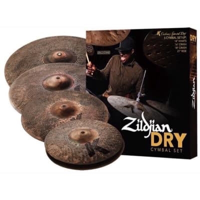Zildjian KCSP4681 K Custom Special Dry Box Set 14/16/18/21" Cymbal Pack