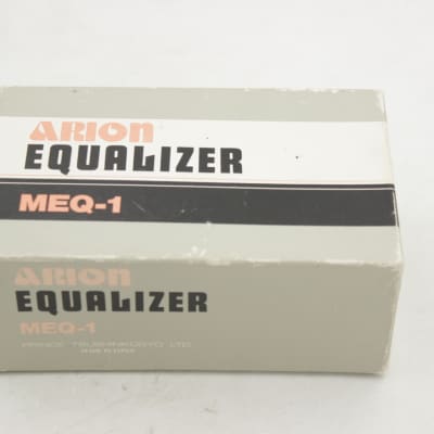 Arion Equalizer MEQ-1 Vintage w/ Box - NOS - Guitar Effects EQ Pedal image 7