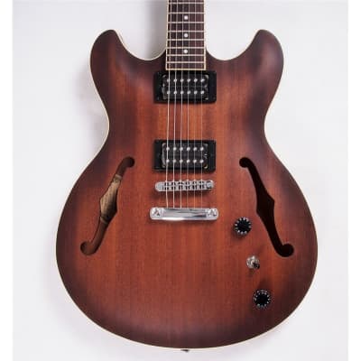 Ibanez AS53 Artcore Hollow Body, Tobacco Flat image 2