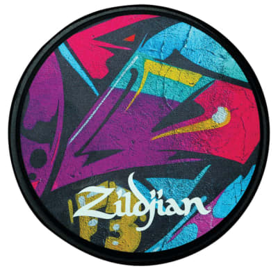 Zildjian ZXPPGAR12 12" Practice Pad 2010s Graffiti image 3