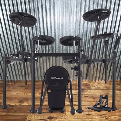 Roland VQD106 V-Drums Quiet Design TD-07 Kit & Stand image 2