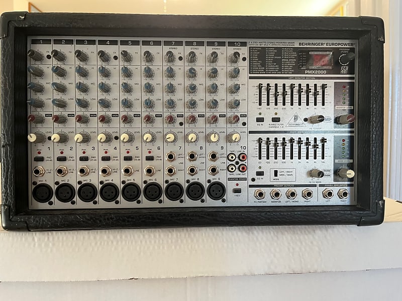 Behringer Europower PMX2000 PA Amp/Mixer | Reverb