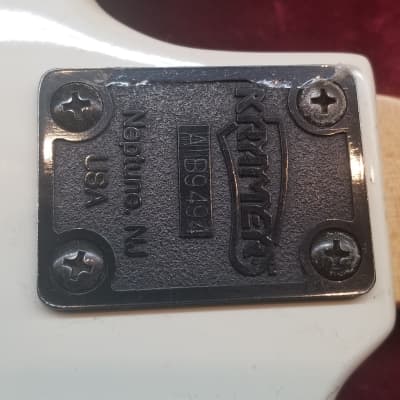 Kramer ZX30H Electric Guitar Cream White - Needs Work/  Parts Guitar image 2