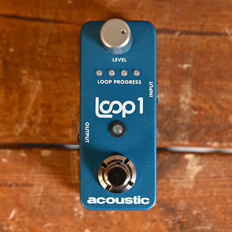 (14734) Acoustic Loop 1 Looper Pedal Reverb