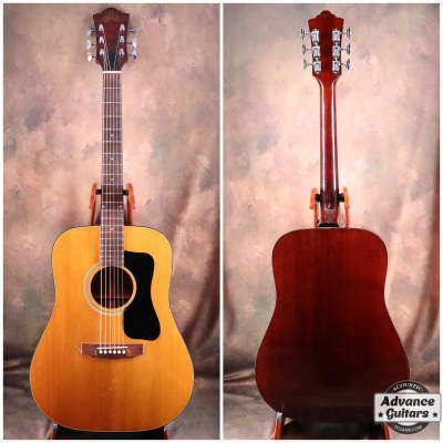 Guild D-35 1976 Natural Finish | Reverb