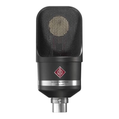 Neumann TLM 107 Multi-Pattern Large Diaphragm Condenser Microphone (Black) Bundle with AKG K240 Studio Pro Headphone and XLR-XLR Cable image 2