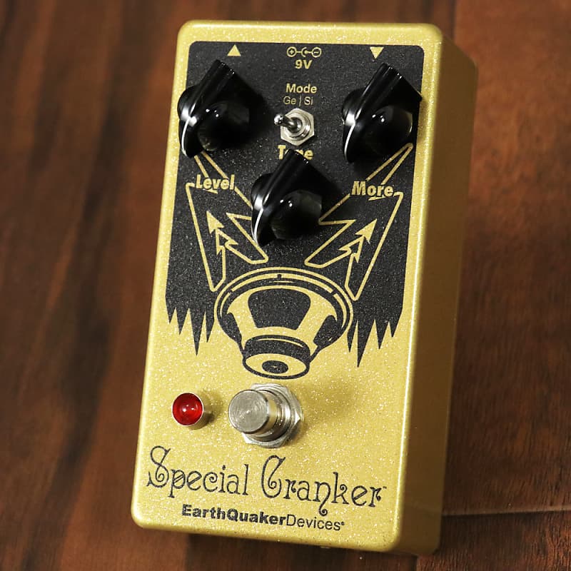 EarthQuaker Devices Special Cranker Gold Limited Edition (S/N:0065) [01/10]