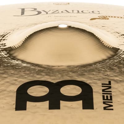 Meinl Byzance Brilliant Serpents Ride Cymbal 21 image 5