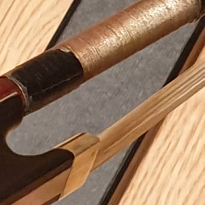 Old French Mirecourt violin bow  1900 image 9