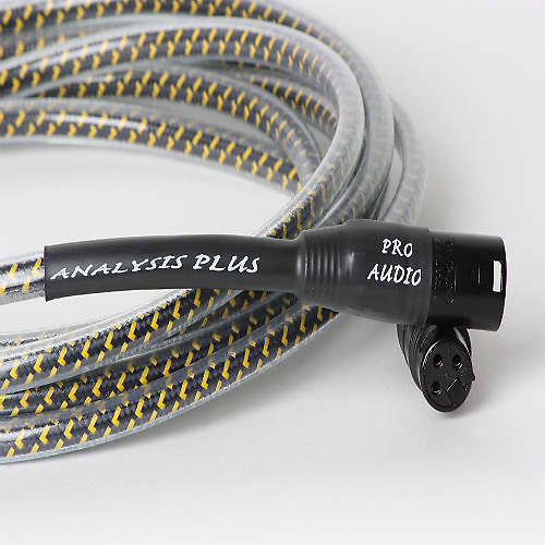 Analysis Plus Yellow Oval 15ft Microphone (Mic) Cable | Reverb