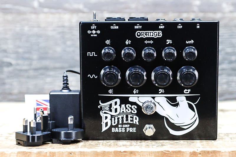 Orange Bass Butler Bass & Guitar Channels Bi-Amp Bass Preamp