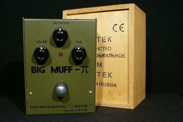 Electro-Harmonix/ Sovtek Green Russian Big Muff π -1994 Version 7C
