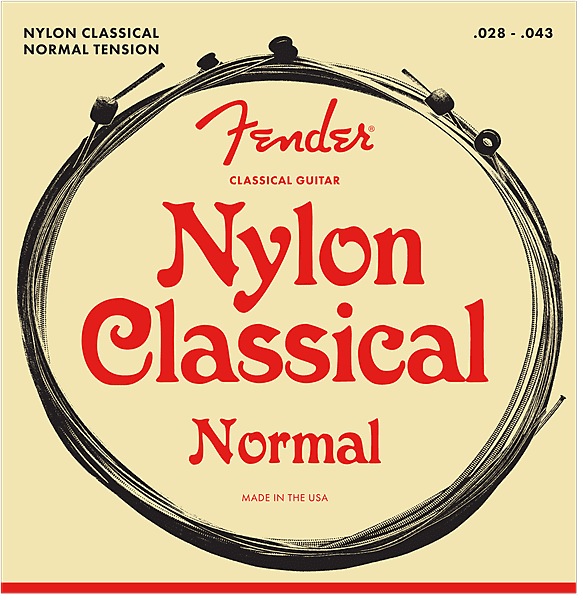 Fender 130 Ball End Nylon Classical Guitar Strings; normal Reverb