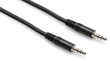 Hosa CMM 3.5mm to TRS Stereo Interconnect Cable - 5 Feet image 1