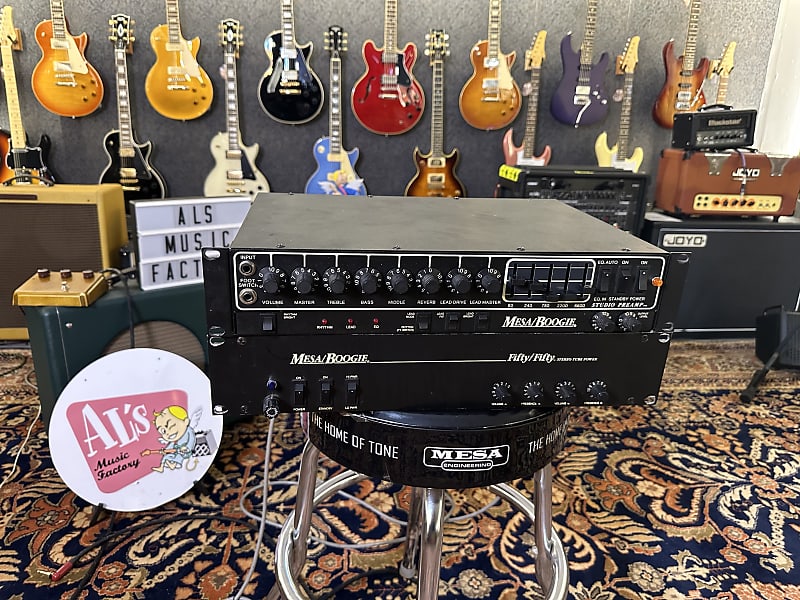 Mesa Boogie Pack Studio Preamp & Fifty Fifty 50/50 Stereo | Reverb