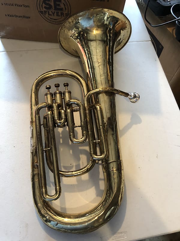 couesnon couesnon 105 rue la fayette paris euphonium / baritone 1964 brass