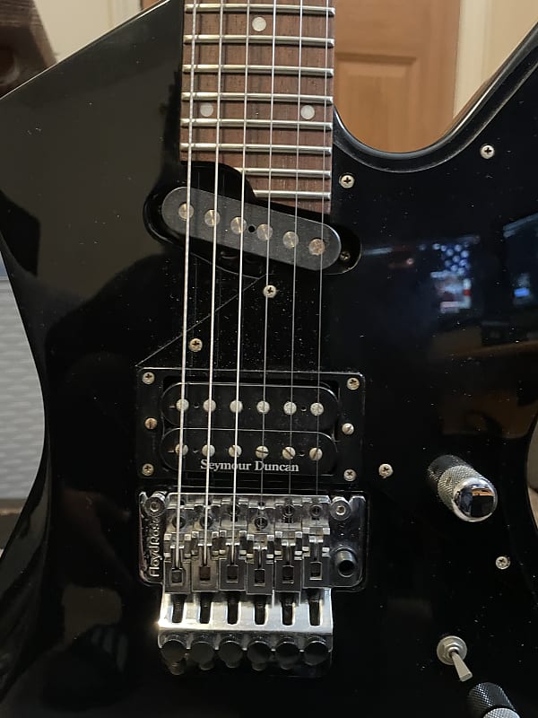 ギター Edwards Crying star E-CS-160 syu Edwards E-CS-160 Galneryus Syu Crying Star Black Electric