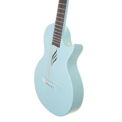 Enya Nova Go Carbon Fibre Acoustic Guitar, Blue image 7