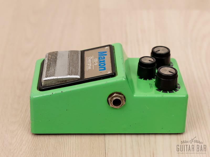 1983 Maxon OD-9 Overdrive Vintage Tube Screamer Guitar Effect Pedal, Ibanez  TS-9 JRC4558