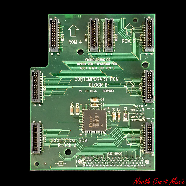Kurzweil RMB-26  Expansion ROM Daughter Board for K2600 Keyboards and the K2600R Rack image 1