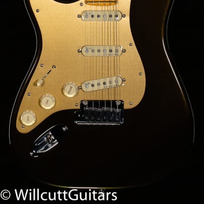 Fender American Ultra Stratocaster Texas Tea Lefty - US210026482-8.30 lbs image 3