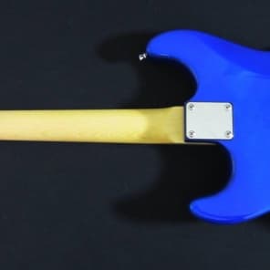 Austin AST 100 Strat Style Electric Guitar Metalic Blue image 5
