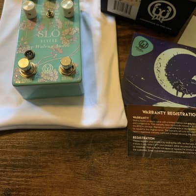 Walrus Audio Slö Multi Texture Reverb Limited Edition Floral