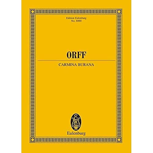 Carmina Burana Orff Carl (Composer) Reverb UK Carmina Burana Orff Carl (Composer) Reverb UK