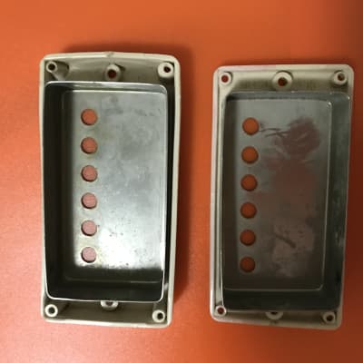Area 59 Hysteric PartsAged Humbucker rings /Covers pair of