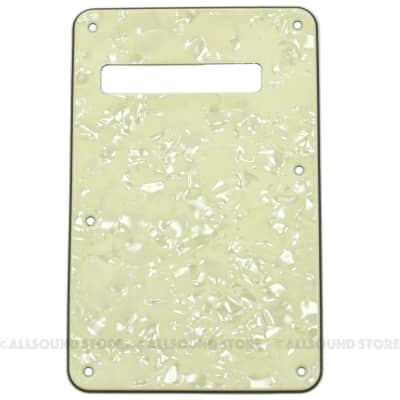 MINT GREEN PEARLOID 3-Ply Back Plate Tremolo Cover for Fender Stratocaster Strat
