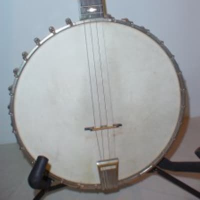 Bacon Blue Ribbon Tenor 4 String Banjo - Vintage 1922 Style A - As-is image 2